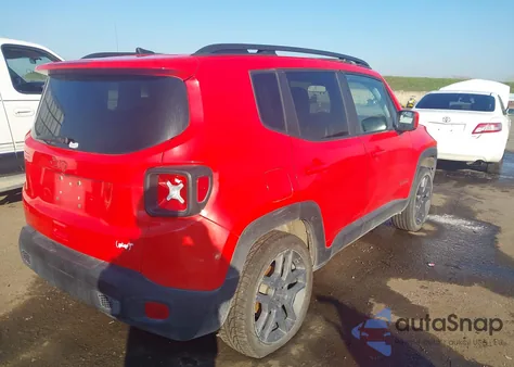 2022 Jeep Renegade (Red) Edition 4X4 z USA, uszkodzony, nr VIN ZACNJDB1XNPN86463